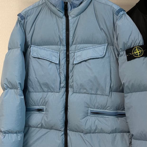 스톤아일랜드 크링클랩스 패딩 22fw XL(105-110) 국내판