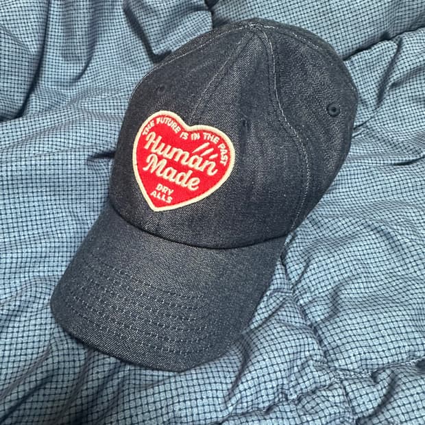 휴먼메이드 데님 모자