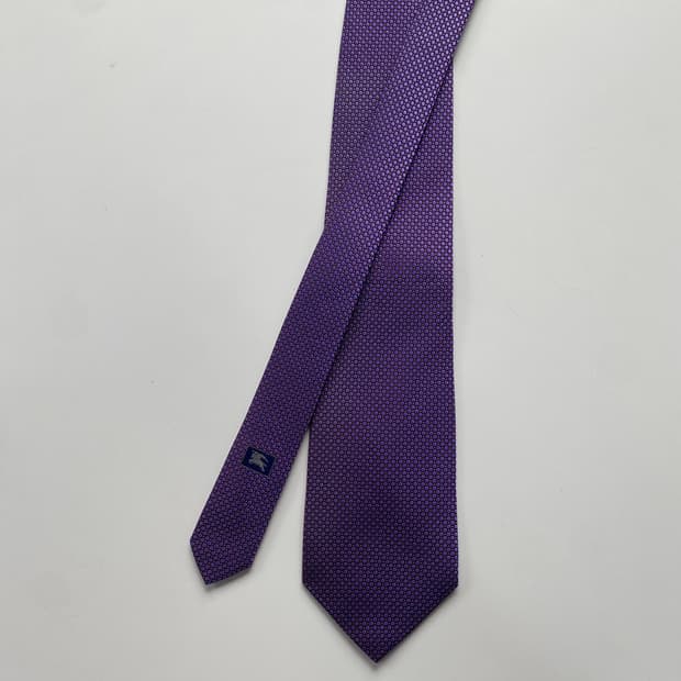 버버리 명품 정품 퍼플넥타이 (Burberry)