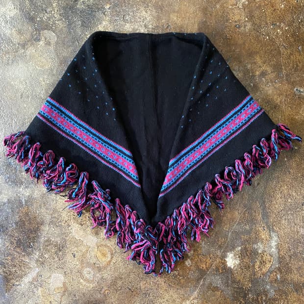 90s 스와거 swagger 울 숄 스카프