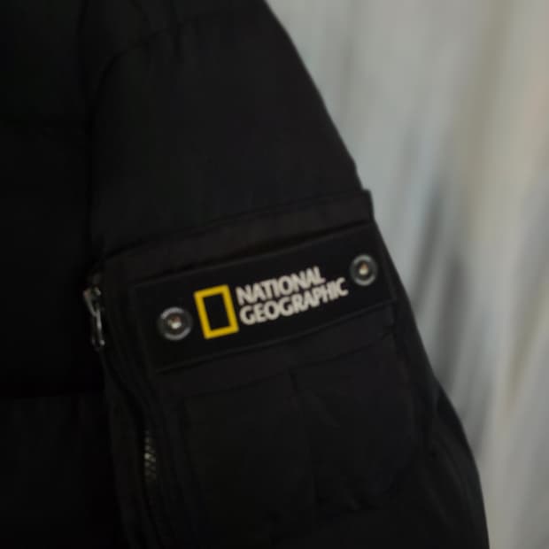 내셔널지오그래픽 오리털패딩 