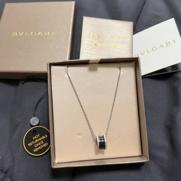 [정품/OS] 불가리 세이브더 칠드런 목걸이