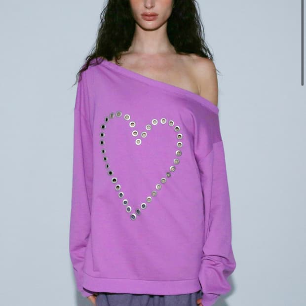 폴리수엠 love eyelet pink