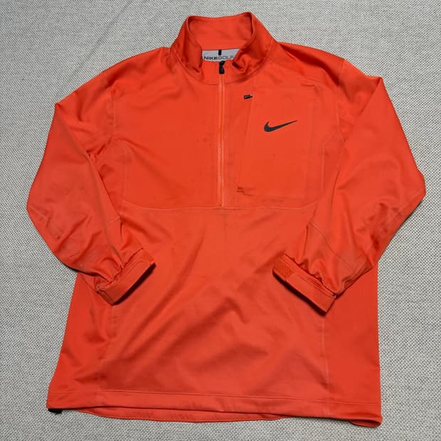 나이키 골프 하프집업 쉘 탑