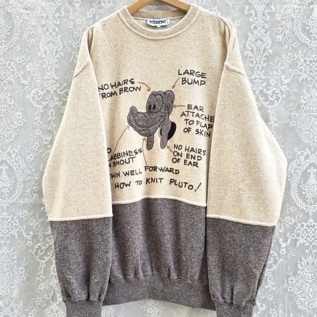 90s 아이스 버그 X 디즈니 구피 (made in italy)