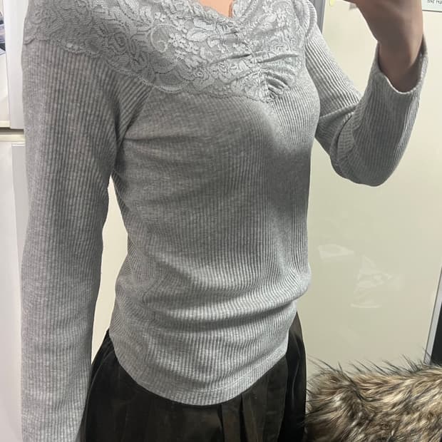 (🎉연말 세일) 레이스 롱슬리브