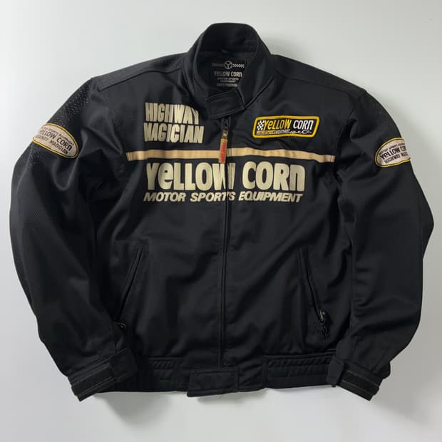 Yellow Corn 옐로우 콘 네어프렌 매쉬 다이버 레이싱 자켓