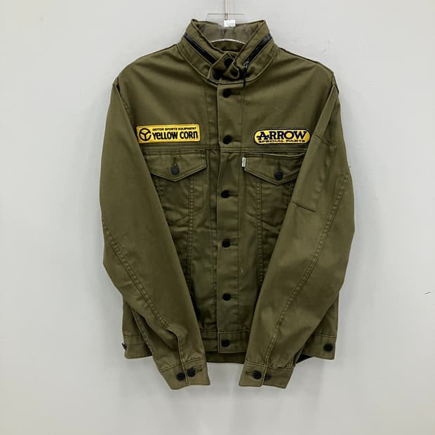 리바이스 옐로우콘 카키 트러커 자켓 M