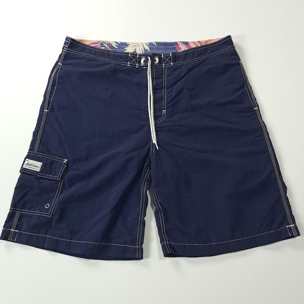 CK907 L 폴로 90s 스티치 카고 네이비 스윔팬츠 반바지