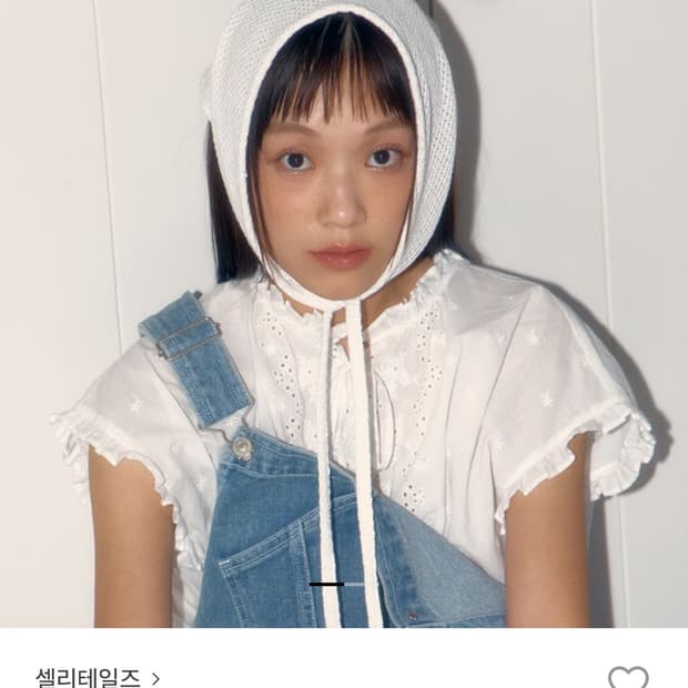 (1회착) 셀리테일즈 코튼 헤어 커치프