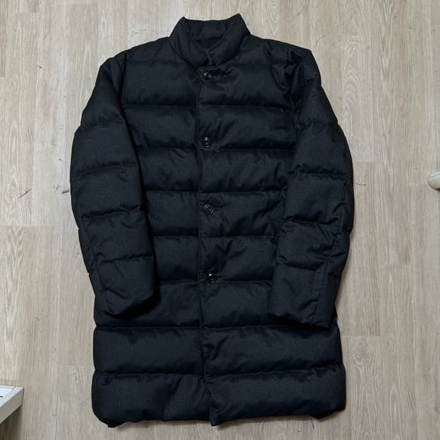 앤드지 남성 프리미엄 구스다운 롱패딩 패딩코트 L/100 