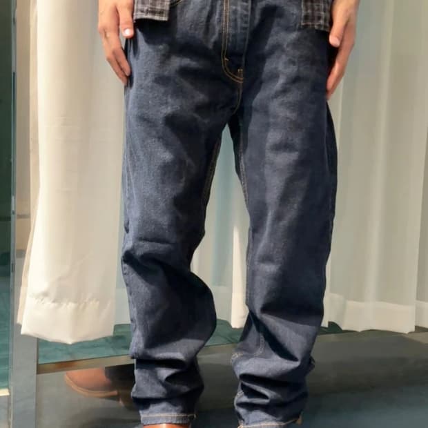 리바이스 00's 505 레귤러핏 데님 팬츠 R2573