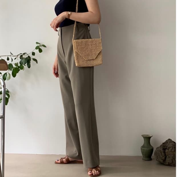 쎄모먼 influence 와이드 팬츠 