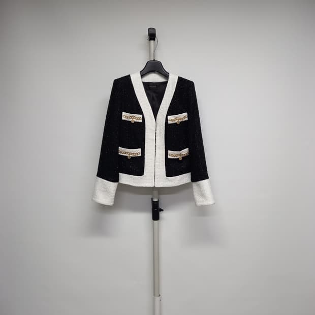 새 줄로그 춘추 트위드 자켓 F 33-55