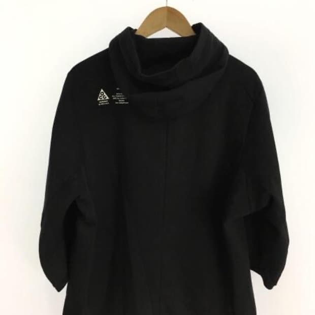 (S) 나이키랩 ACG X 아크로님 콤포넌트 플리스 후드 블랙