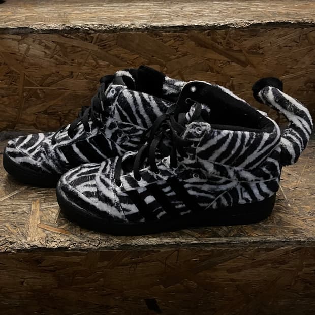 🦓 아디다스 x 제레미 스캇 JS ZEBRA 하이탑 265 