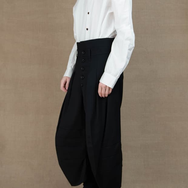 [새상품] 네메스 Trousers 20 울 개버딘 XS