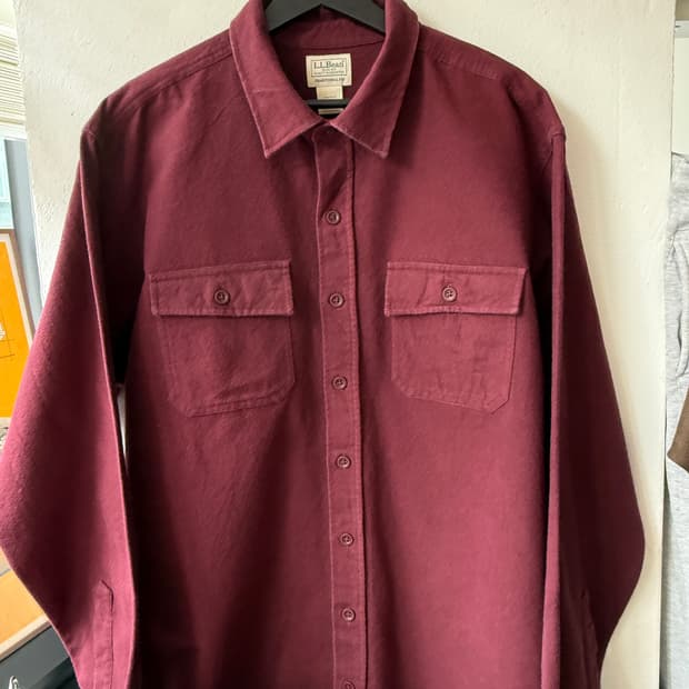 L.L bean 엘엘빈 코튼 셔츠 자켓 XL