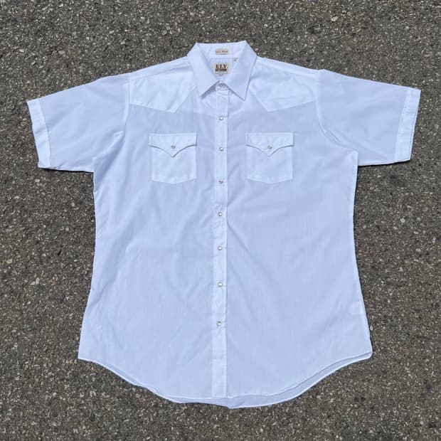 Vintage ELY CATTLEMAN 웨스턴 셔츠