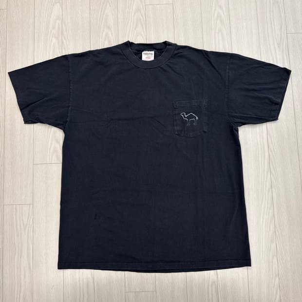 [XL] 90‘s 빈티지 카멜 프로모 티셔츠