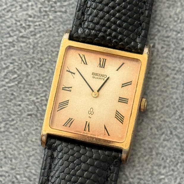 Seiko 세이코 쿼츠 샤를 드 로만 골든 에이지 아카이브