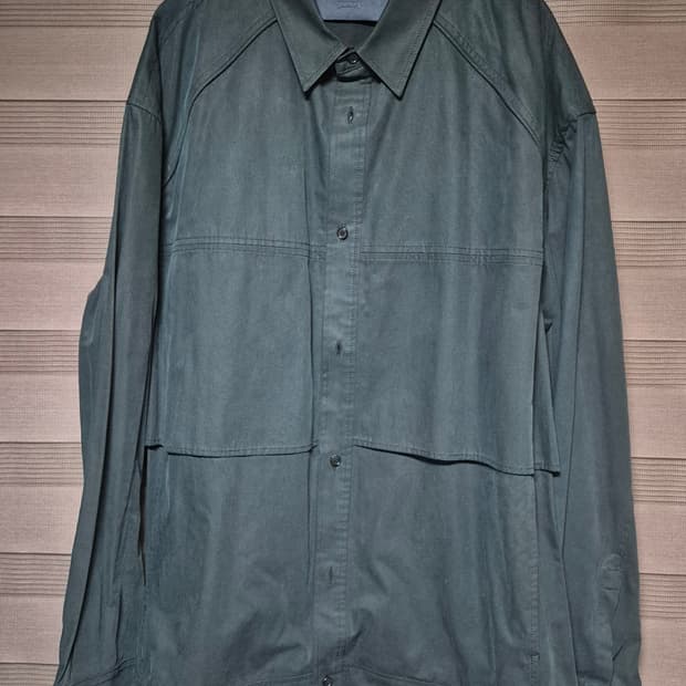 [48]준지 21fw 레이어드 셔츠 자켓