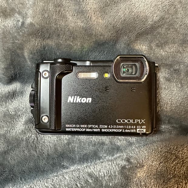 *방수디카* 니콘 쿨픽스 w300 디카/디지털카메라 