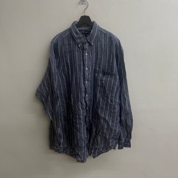 폴로 랄프로렌 스트라이프 셔츠 (M)