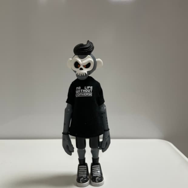 쿨레인 덩키즈 피규어 컨버스 콜라보 한정판