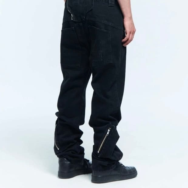 플라스틱 프로덕트 MPA 앵클 집업 카고팬츠 M