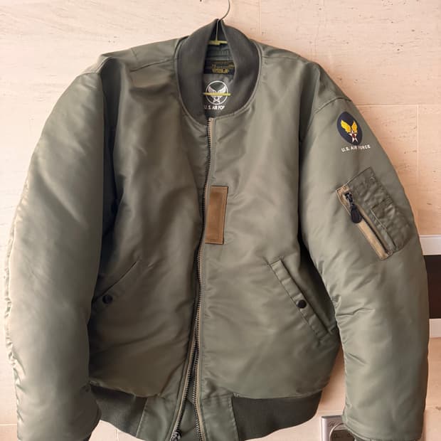 브론슨 ma-1 한국버전 L사이즈