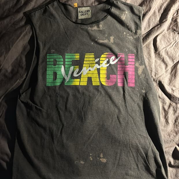 갤러리 디파트먼트 Muscle Beach Tee 슬리브 나시 s사이즈