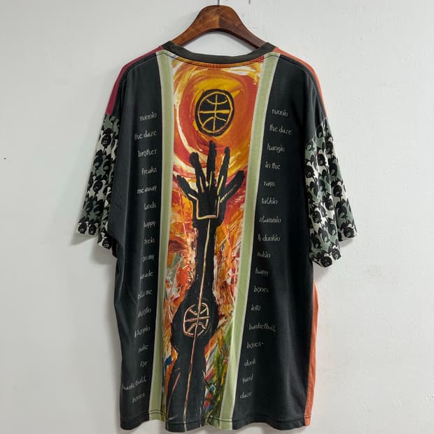 빈티지 90s 나이키 덩크야드 티셔츠