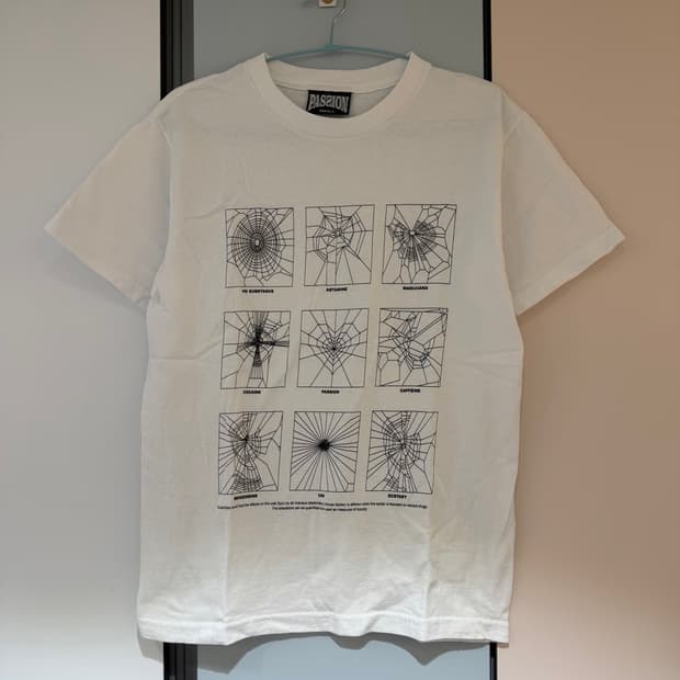 PASSION SPIDER STUDY T-SHIRT (S)