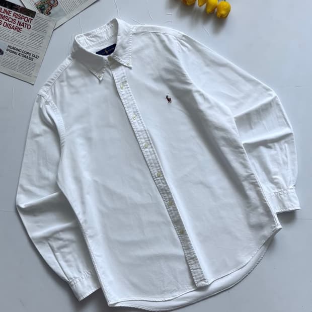 Polo 폴로랄프로렌 옥스포드 화이트 셔츠