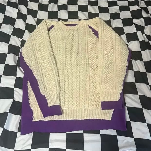 리빌드바이니들스 피셔맨 스웨터 m 