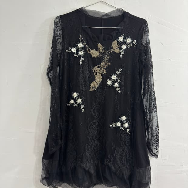 oriental design dress