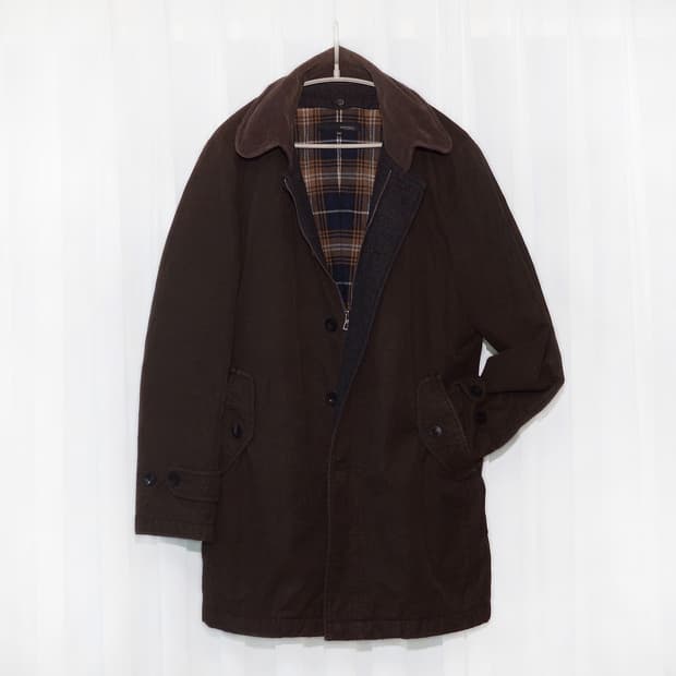 시리즈 (series) 코듀로이 카라 투인원 헌팅 필드 자켓 (100)