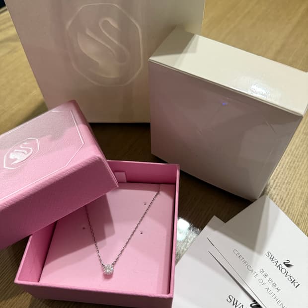스와로브스키 목걸이