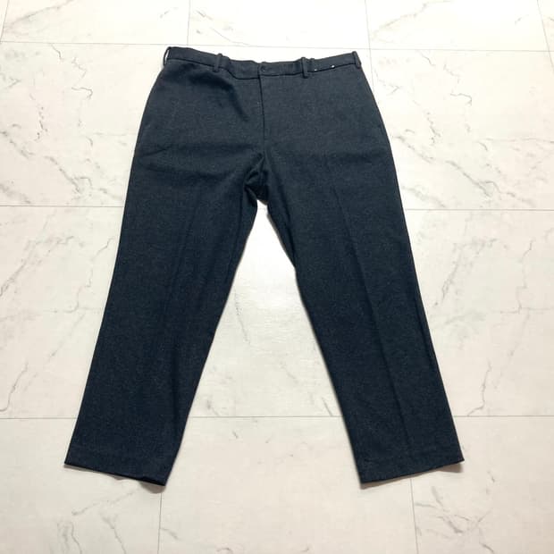 (거의 새것)유니클로 재팬 헤링본 울 슬랙스 34-36