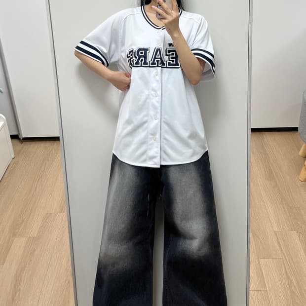 두산베어스 허경민 마킹 레트로 홈 유니폼