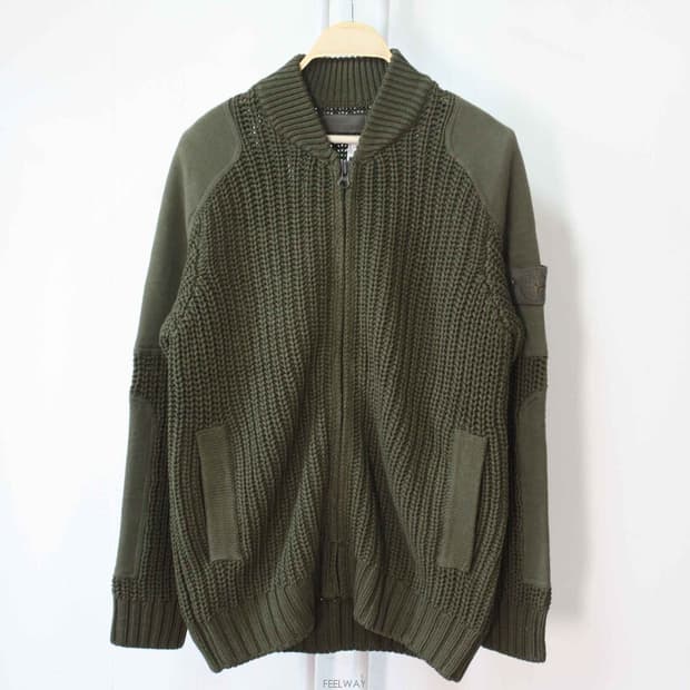 N-10293/스톤아일랜드 정품 남성용 니트 자켓 M