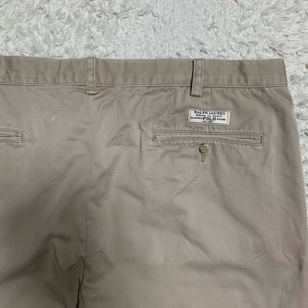 [40] 폴로 랄프로렌 톨 앤드류 와이드핏 투턱 치노팬츠