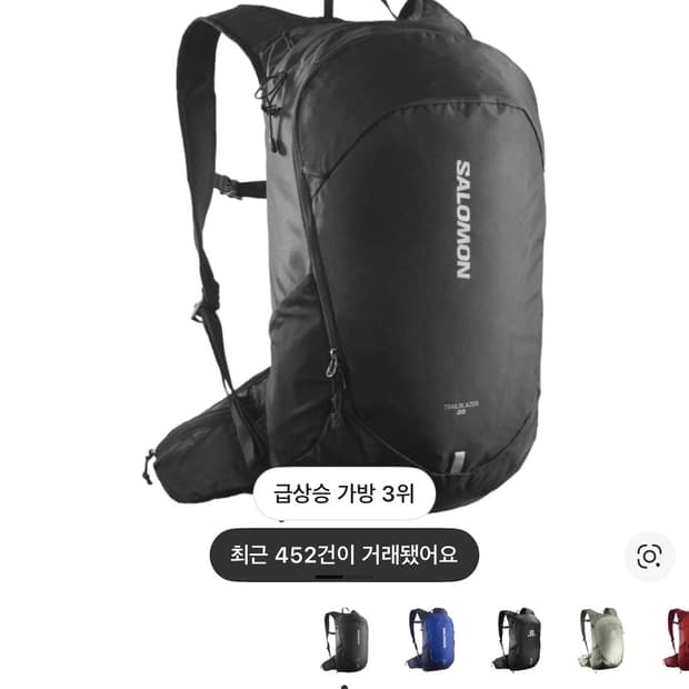 살로몬 트레일블레이저 20 블랙