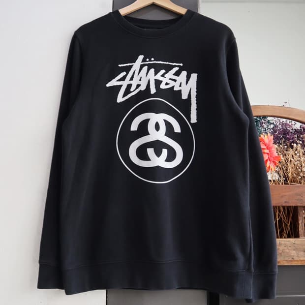 스투시 빅로고 스웻