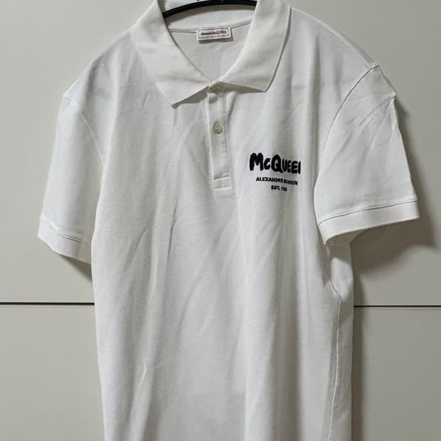 알렉산더 맥퀸 반팔 pk셔츠