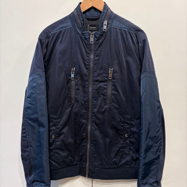 [L] 디젤 패치 봄버 자켓