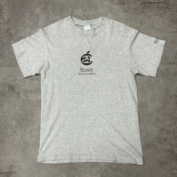 00s 스투시 STUSSY Think International 애플 로고