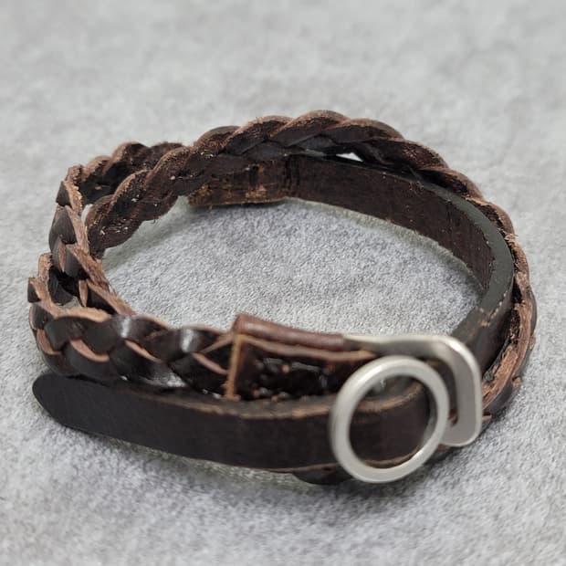 vintage leather bracelet