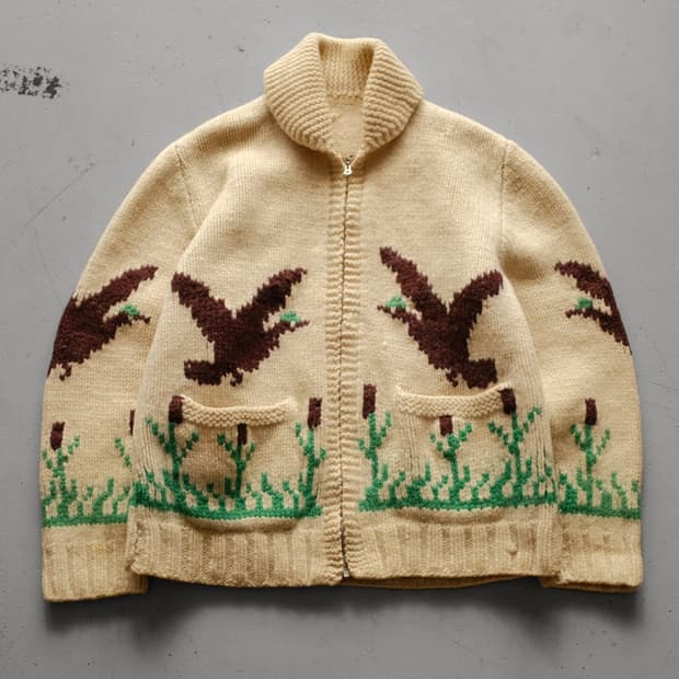 1960’s Vintage Heavy Wool Cowichan